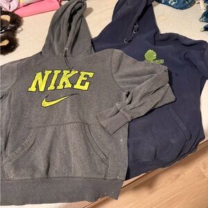 Set of 2 men’s large work hoodies